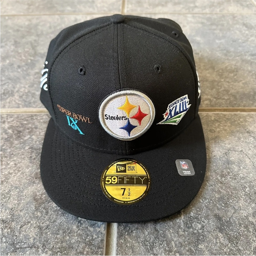 Pittsburgh Steelers  New Era 2022 Sideline 59FIFTY Historic Fitted Hat 7 1/2